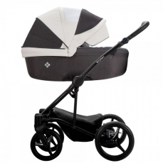 Детская коляска 2 в 1 Bebetto Torino TEX (110) (черная рама)